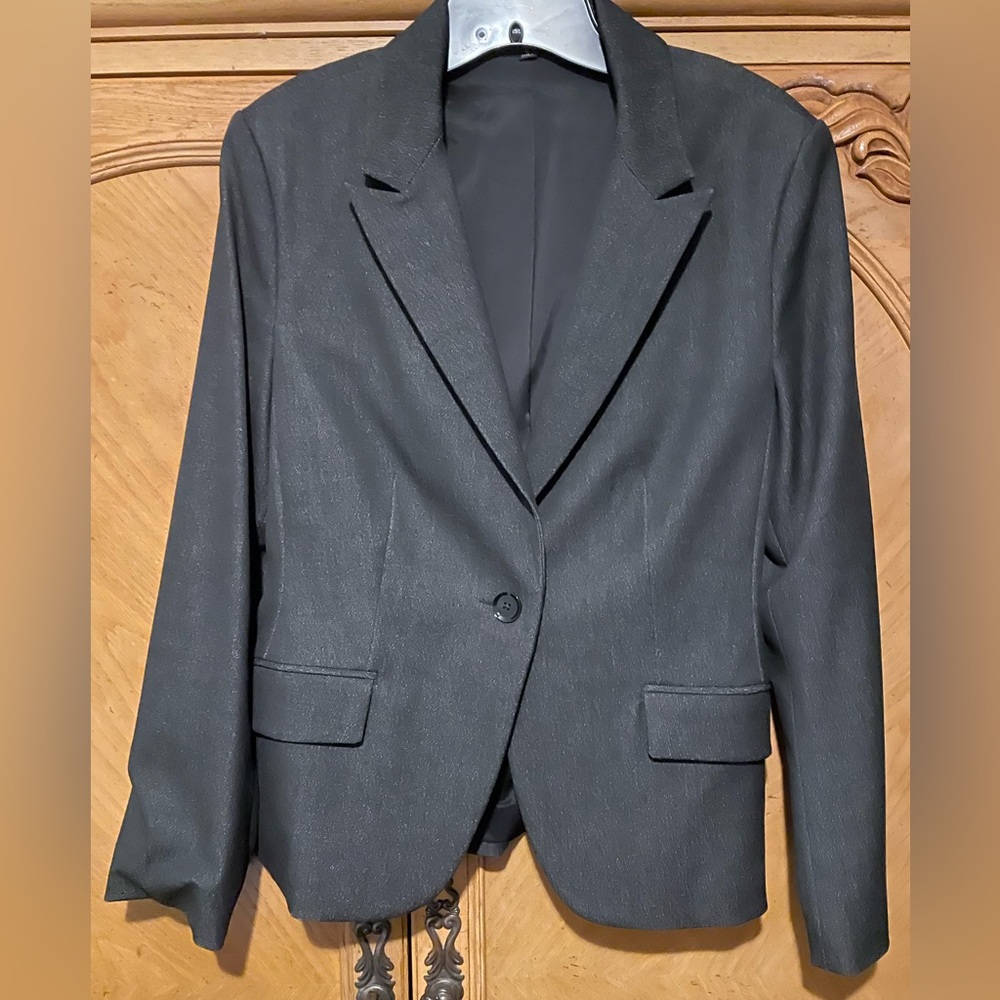 Express Women’s Coat /Charcoal / size 12 W